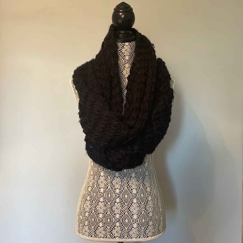 Roots Knit Infinity Scarf